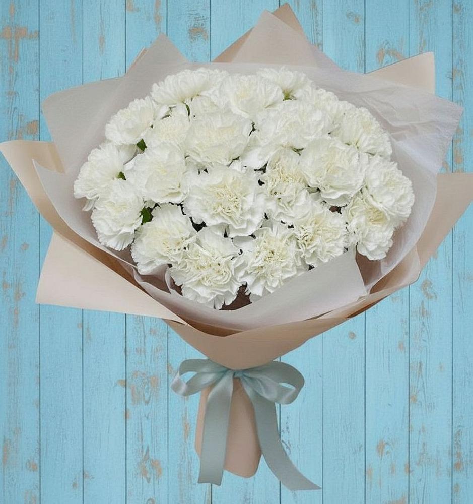 Букет цветов из: Гвоздики в Чесма