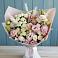 Букет цветов из: Альстромерии и Розы в Чесма