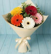 Букет цветов из:  Герберы в Чесма