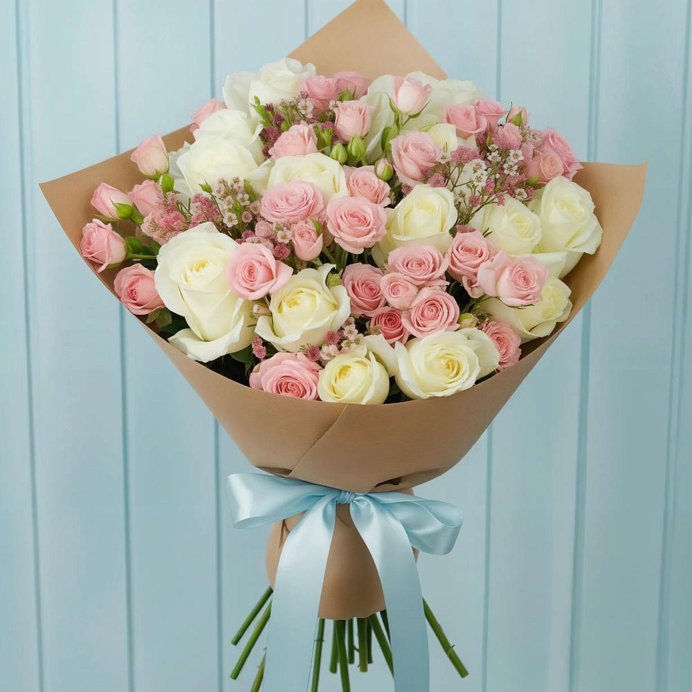 Букет цветов из: Розы в Чесма