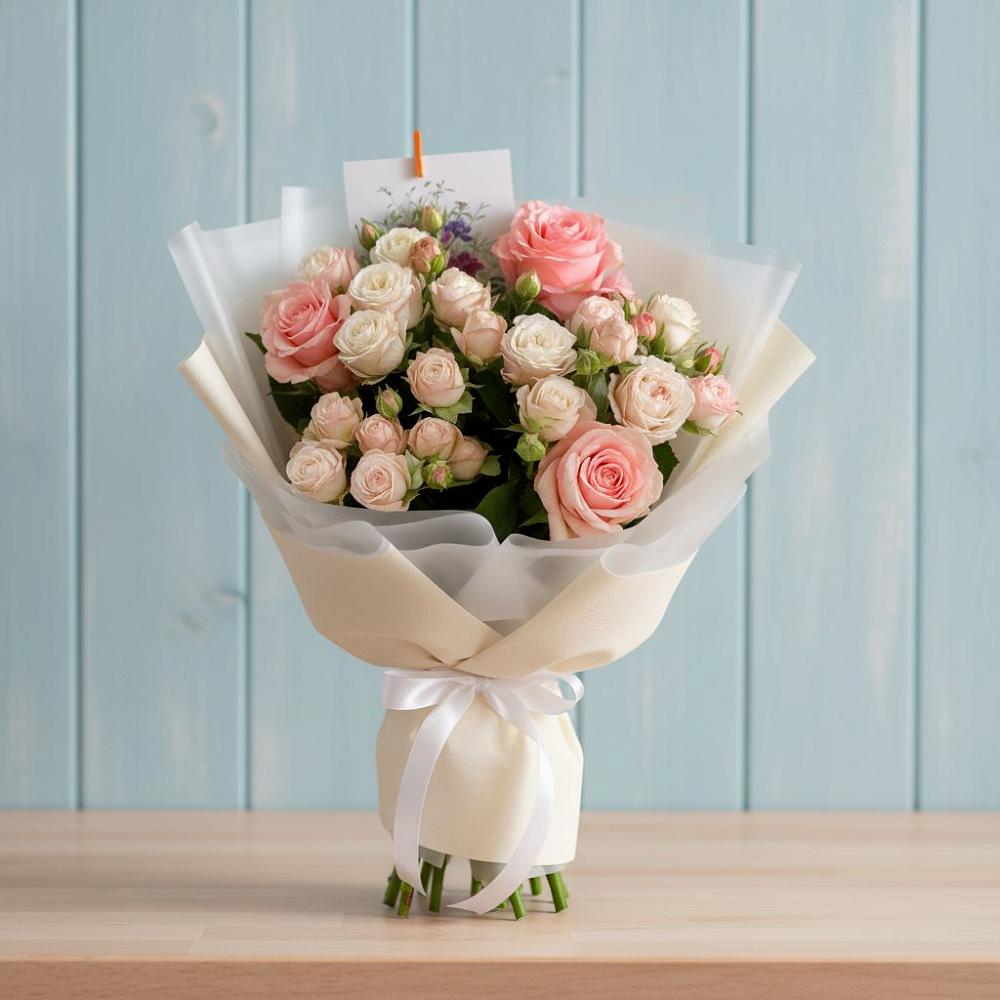 Букет цветов из: Розы в Чесма