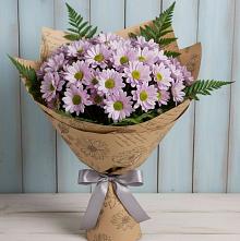 Букет цветов из:  Хризантемы в Чесма