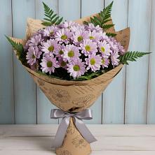 Букет цветов из:  Хризантемы в Чесма