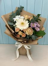 Букет цветов из:  Герберы и Хризантемы #REPLACE_PRED# Чесма