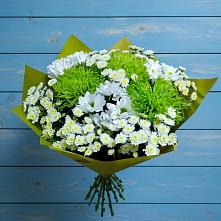 Букет цветов из:  Хризантемы в Чесма