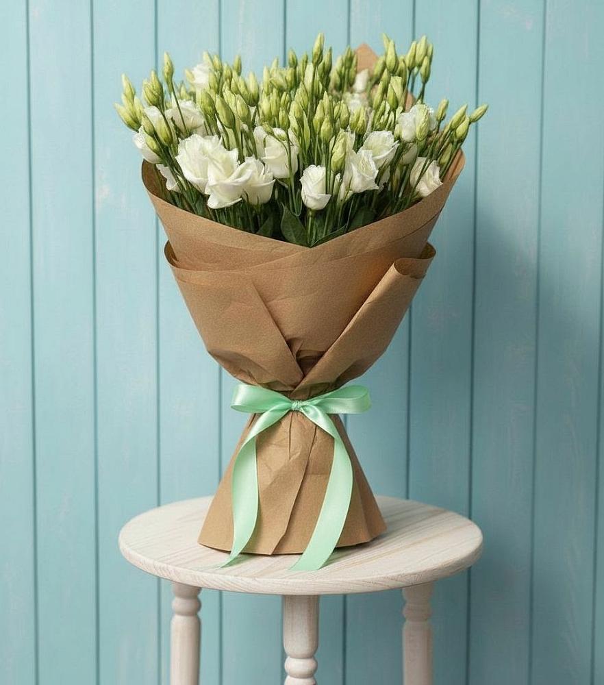 Букет цветов из: Лизиантусы в Чесма