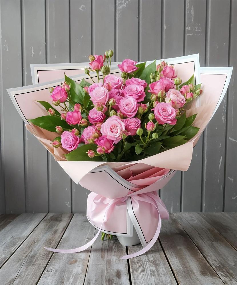 Букет Розовый кустик в Чесма