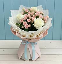 Букет цветов из:  Розы в Чесма