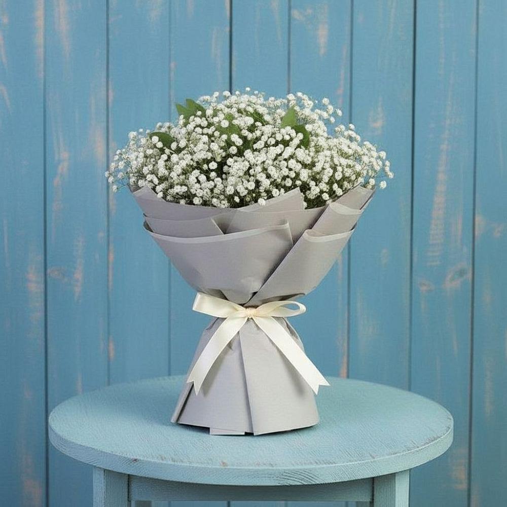 Букет цветов из: Гипсофила в Чесма