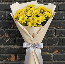 Букет цветов из:  Хризантемы в Чесма