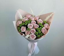Букет цветов из:  Розы и Хризантемы в Чесма
