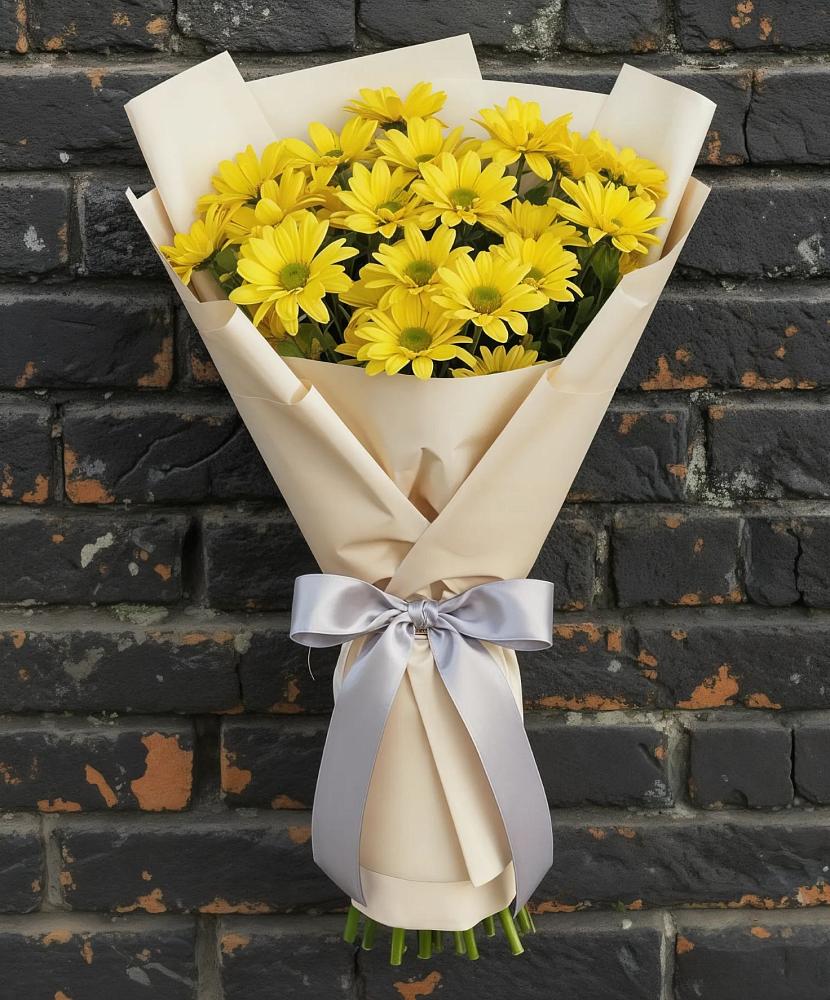 Букет цветов из: Хризантемы в Чесма