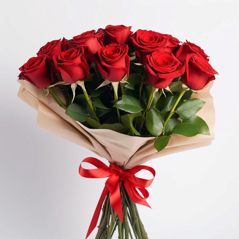 Букет 11 Красных роз Эдлесс Лав в Чесма