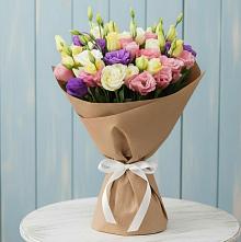 Букет цветов из:  Лизиантусы в Чесма